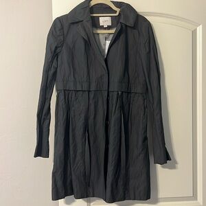 Ann Taylor Loft Lightweight Coat, Grey, NWT, Size 2